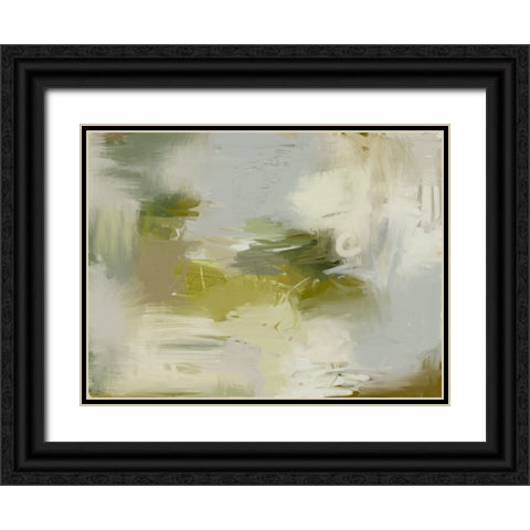 Evergreen Black Ornate Wood Framed Art Print with Double Matting by Urban Road