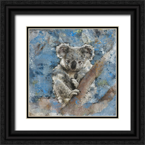 Koala II Black Ornate Wood Framed Art Print with Double Matting by Wiley, Marta