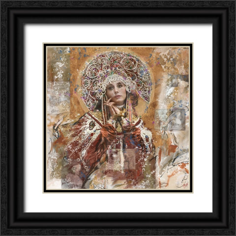 Ana Povlava, Russia Series Black Ornate Wood Framed Art Print with Double Matting by Wiley, Marta