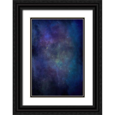 Background Radiation Black Ornate Wood Framed Art Print with Double Matting by Alpenglow Workshop