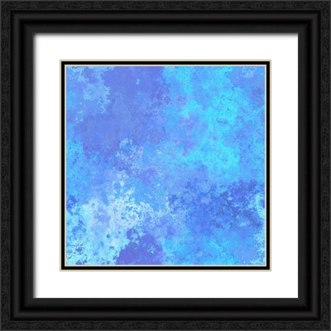 Bolt from the Blue Black Ornate Wood Framed Art Print with Double Matting by Alpenglow Workshop