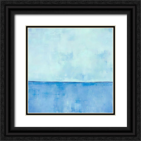 Divided Lands Black Ornate Wood Framed Art Print with Double Matting by Alpenglow Workshop