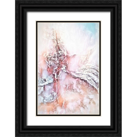 Opalescent Black Ornate Wood Framed Art Print with Double Matting by Alpenglow Workshop