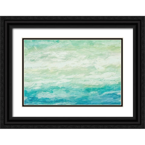 Out to Sea Black Ornate Wood Framed Art Print with Double Matting by Alpenglow Workshop