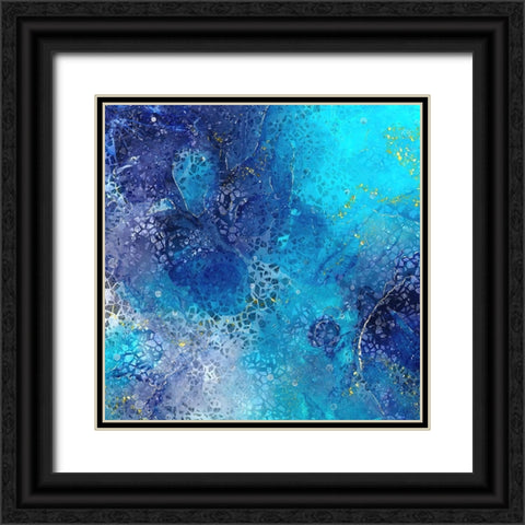 Scattered Treasures Black Ornate Wood Framed Art Print with Double Matting by Alpenglow Workshop