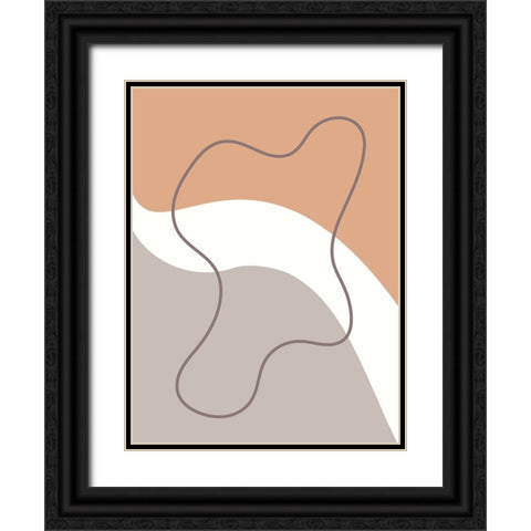 Infinity Path  Black Ornate Wood Framed Art Print with Double Matting by Alpenglow Workshop