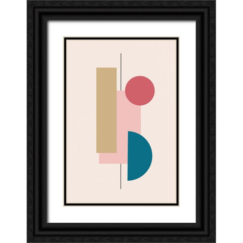 Ordered Alignment I Black Ornate Wood Framed Art Print with Double Matting by Alpenglow Workshop