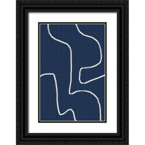 Wandering Black Ornate Wood Framed Art Print with Double Matting by Alpenglow Workshop