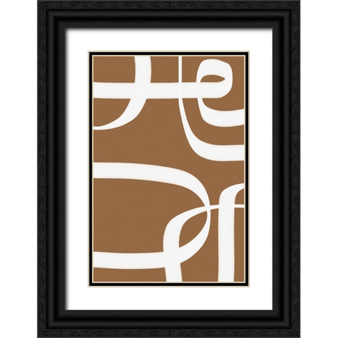 Winding Path  Black Ornate Wood Framed Art Print with Double Matting by Alpenglow Workshop