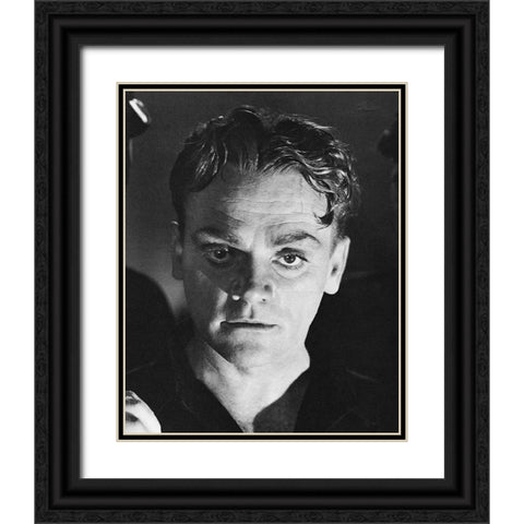 James Cagney, Angels Final Walk, 1938 Black Ornate Wood Framed Art Print with Double Matting by Vintage Hollywood Archive