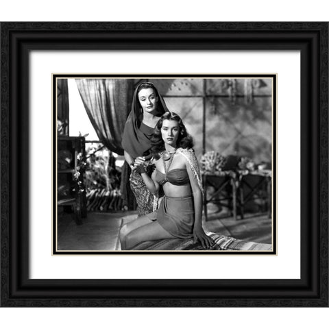 Christian Palma, Tarzan Black Ornate Wood Framed Art Print with Double Matting by Vintage Hollywood Archive