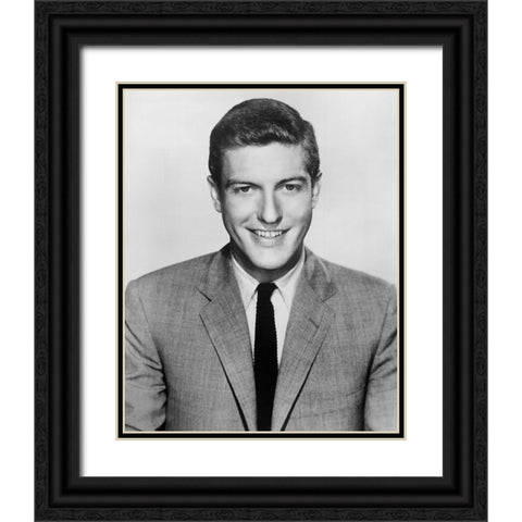 Dick Van Dyke, 1959 Black Ornate Wood Framed Art Print with Double Matting by Vintage Hollywood Archive