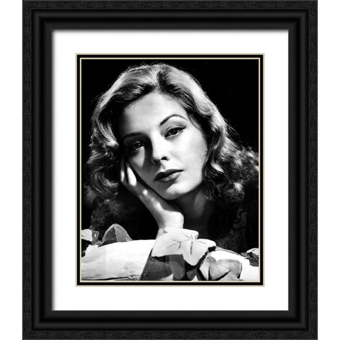 Jane Greer, 1947 Black Ornate Wood Framed Art Print with Double Matting by Vintage Hollywood Archive