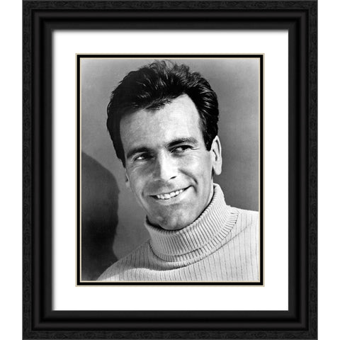 Maximilian Schell Black Ornate Wood Framed Art Print with Double Matting by Vintage Hollywood Archive