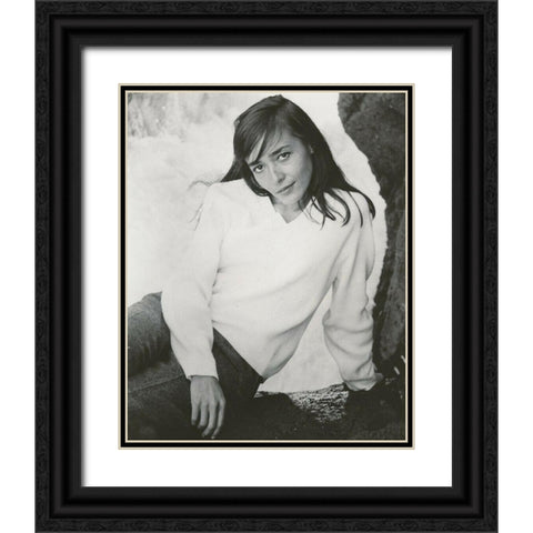 Pina Pellicer, One-Eyed Jacks, 1961 Black Ornate Wood Framed Art Print with Double Matting by Vintage Hollywood Archive