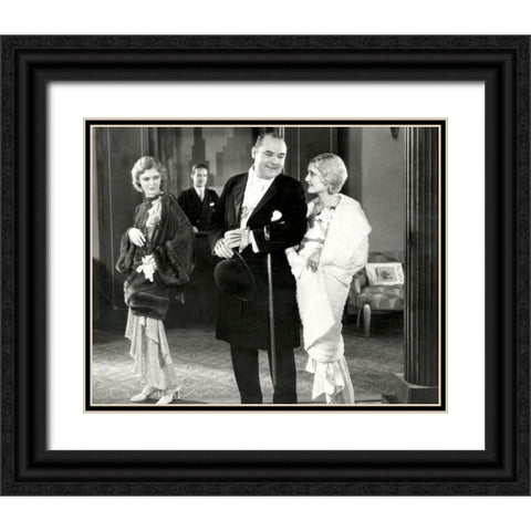 Party Girl, 1930 Black Ornate Wood Framed Art Print with Double Matting by Vintage Hollywood Archive