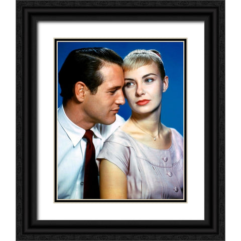 Paul Newman,Â Joanne Woodward, The Long, Hot Summer, 1958 Black Ornate Wood Framed Art Print with Double Matting by Vintage Hollywood Archive