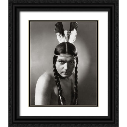 Richard Barthelmess, Massacre Black Ornate Wood Framed Art Print with Double Matting by Vintage Hollywood Archive