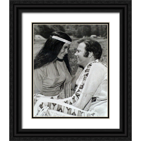 Star Trek, The Paradise Syndrome Black Ornate Wood Framed Art Print with Double Matting by Vintage Hollywood Archive