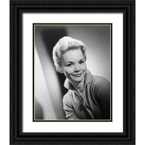 Tuesday Weld, 1960 Black Ornate Wood Framed Art Print with Double Matting by Vintage Hollywood Archive