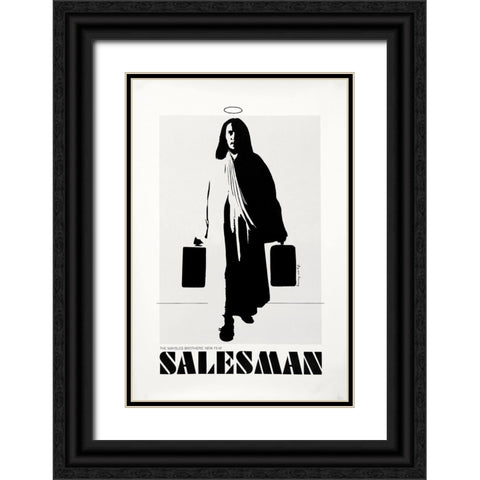 Salesman-1969 Black Ornate Wood Framed Art Print with Double Matting by Vintage Hollywood Archive
