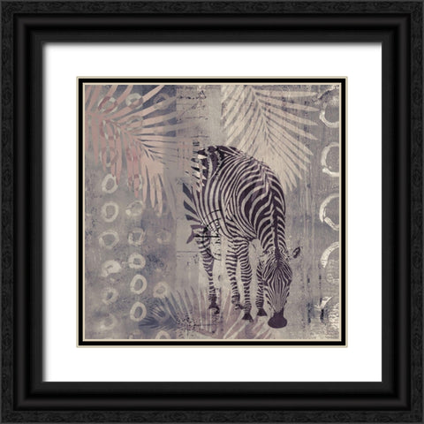 Africa Wildlife Black Ornate Wood Framed Art Print with Double Matting by Haase, Andrea