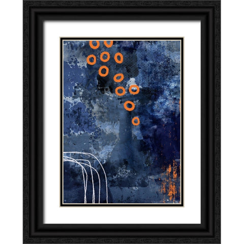 Nightscape Dream Black Ornate Wood Framed Art Print with Double Matting by Haase, Andrea