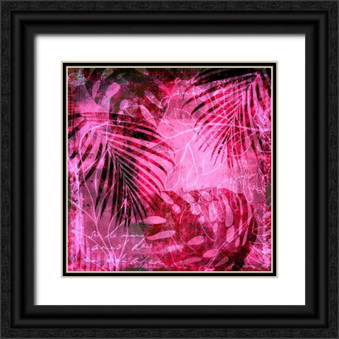 Hot Summer Jungle I Black Ornate Wood Framed Art Print with Double Matting by Haase, Andrea