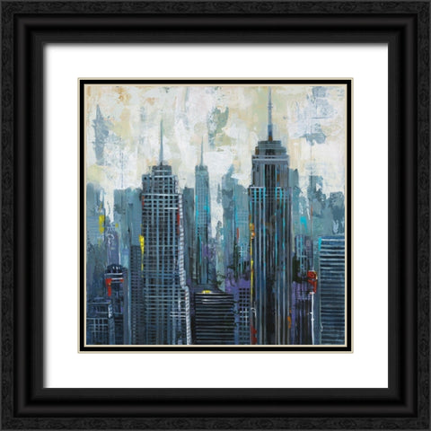Urban Oasis I Black Ornate Wood Framed Art Print with Double Matting by Joy, Julie