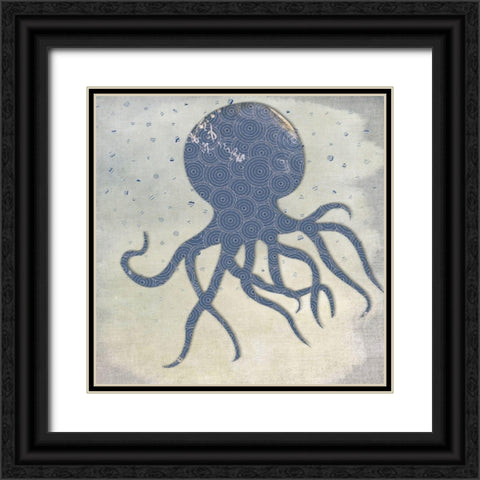 Seafarer I Black Ornate Wood Framed Art Print with Double Matting by Smith, Karen