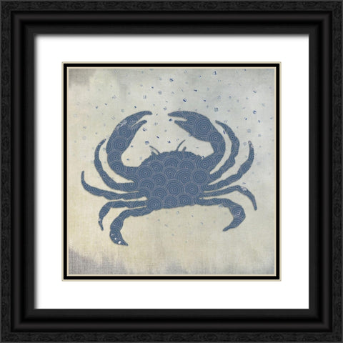 Seafarer II Black Ornate Wood Framed Art Print with Double Matting by Smith, Karen