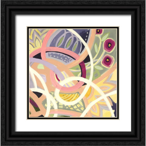 Dreamy II Black Ornate Wood Framed Art Print with Double Matting by Eaton, Winnie