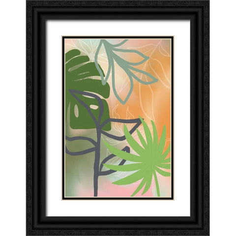 A Walk in the Park Black Ornate Wood Framed Art Print with Double Matting by Haase, Andrea