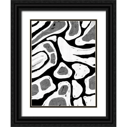 Subtle Transformation I Black Ornate Wood Framed Art Print with Double Matting by Holman, Nicholas