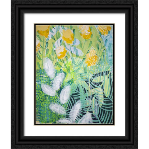 New Beginning Black Ornate Wood Framed Art Print with Double Matting by Hampe, Shelley