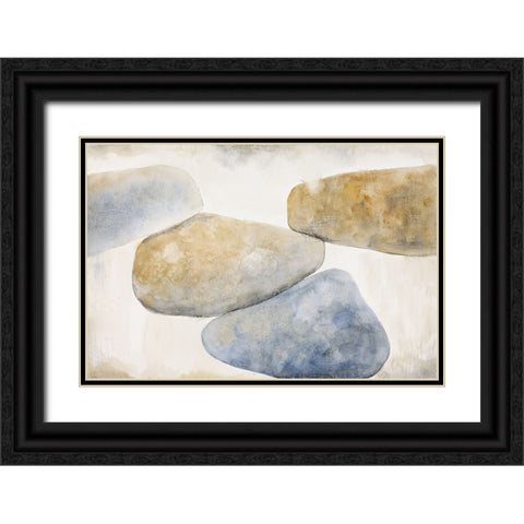 Stillness in Motion I Black Ornate Wood Framed Art Print with Double Matting by Joy, Julie