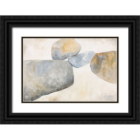 Stillness in Motion II Black Ornate Wood Framed Art Print with Double Matting by Joy, Julie