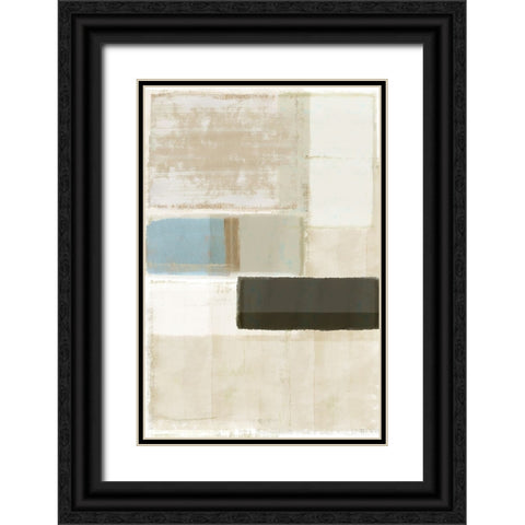 Still Morning II Black Ornate Wood Framed Art Print with Double Matting by Kouta, Flora