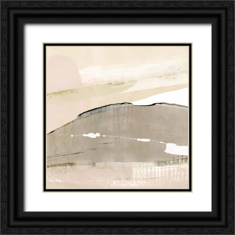 Limestone Flow I Black Ornate Wood Framed Art Print with Double Matting by Kouta, Flora