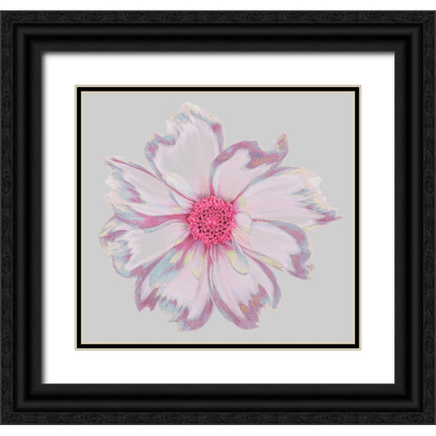 Colorful Flower I Black Ornate Wood Framed Art Print with Double Matting by Orlov, Irena