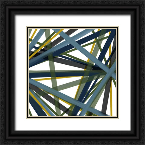 Mass Transit I Black Ornate Wood Framed Art Print with Double Matting by Schlotzhauer, Jim