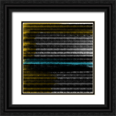 Downpour II Black Ornate Wood Framed Art Print with Double Matting by Schlotzhauer, Jim