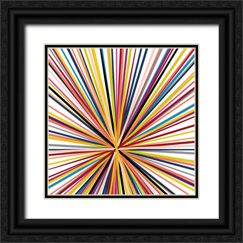 Bamboozle II Black Ornate Wood Framed Art Print with Double Matting by Schlotzhauer, Jim