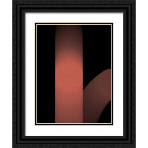Gridlock I Black Ornate Wood Framed Art Print with Double Matting by Schlotzhauer, Jim