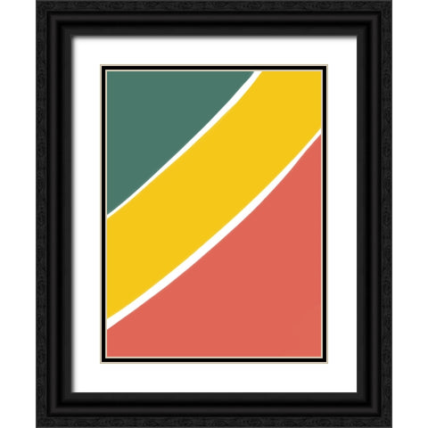 The Path Ahead I Black Ornate Wood Framed Art Print with Double Matting by Schlotzhauer, Jim