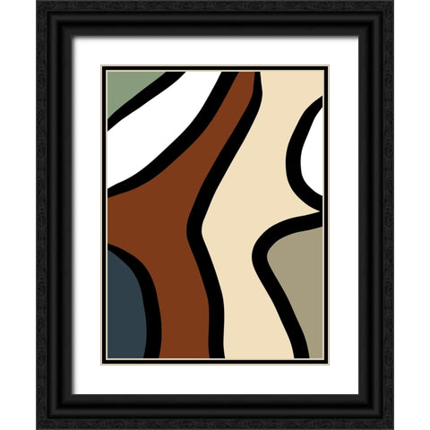 Taking Shape II Black Ornate Wood Framed Art Print with Double Matting by Schlotzhauer, Jim