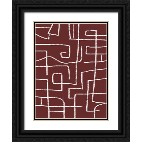 This is Where I Leave You III Black Ornate Wood Framed Art Print with Double Matting by Schlotzhauer, Jim
