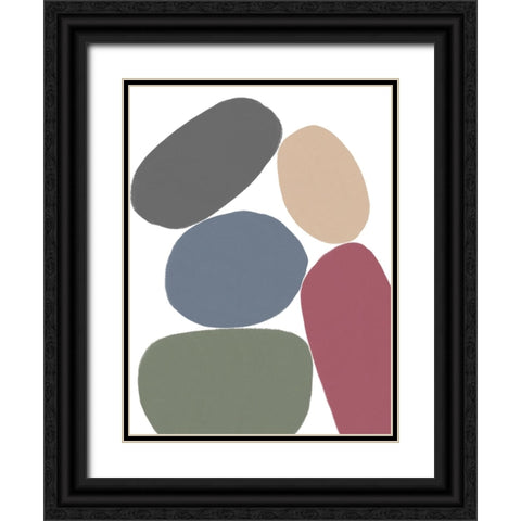Balancing Act II Black Ornate Wood Framed Art Print with Double Matting by Schlotzhauer, Jim