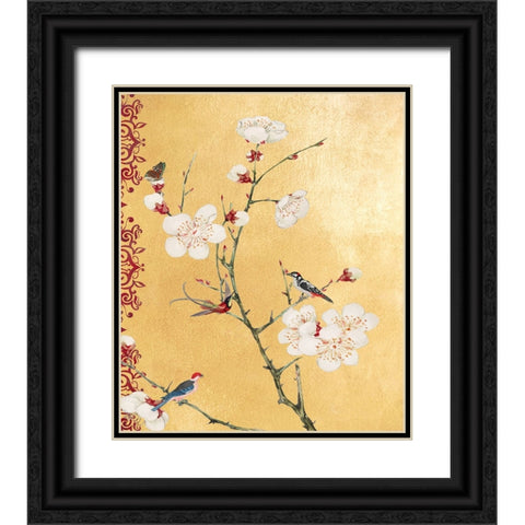 Regality I Black Ornate Wood Framed Art Print with Double Matting by Smith, Karen