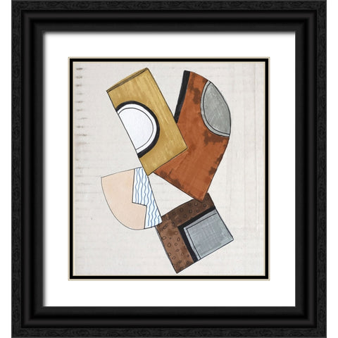 Dis Joint I Black Ornate Wood Framed Art Print with Double Matting by Smith, Karen